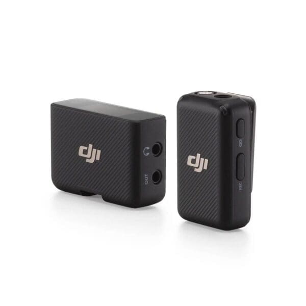 DJI MIC (1 TX + 1 RX) – Up to 250m Compact Lightweight Wireless Microphone With Built-in Storage)