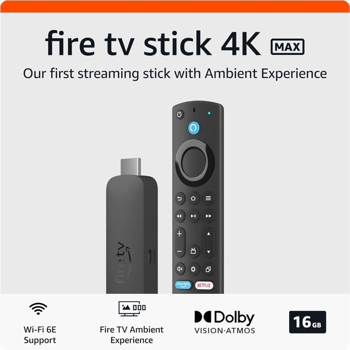 Amazon Fire TV Stick 4K Max (2023)