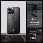 Spigen – Enzo Aramid – Apple iPhone 15 Pro