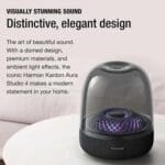 Harman Kardon Aura Studio 4 (Bluetooth Home Speaker With Iconic Transparent Dome And Themed Lighting)