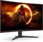 AOC G32G2 |Framesless | Gaming Monitor |FreeSync Premium | Low Blue Light | Flicker Free | VESA mountable – 32 Inch   (C32G2ZE)