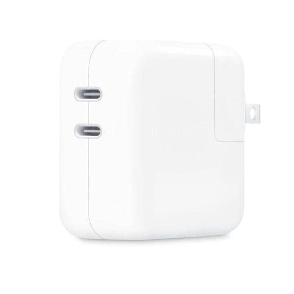 Apple Dual USB-C Port 35W Power Adapter  – White (MNWP3)