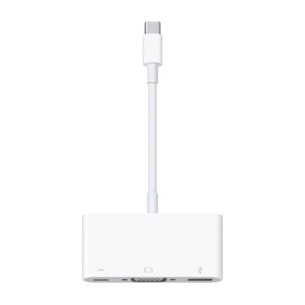 Apple USB-C VGA Multiport Adapter  – White (MJ1L2)