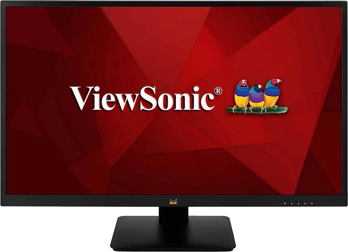 ViewSonic Home and Office Monitor | SuperClear IPS tech|Narrow bezel| Dual Speakers | VESA Mountable – 27 Inch (VA2710-MH)