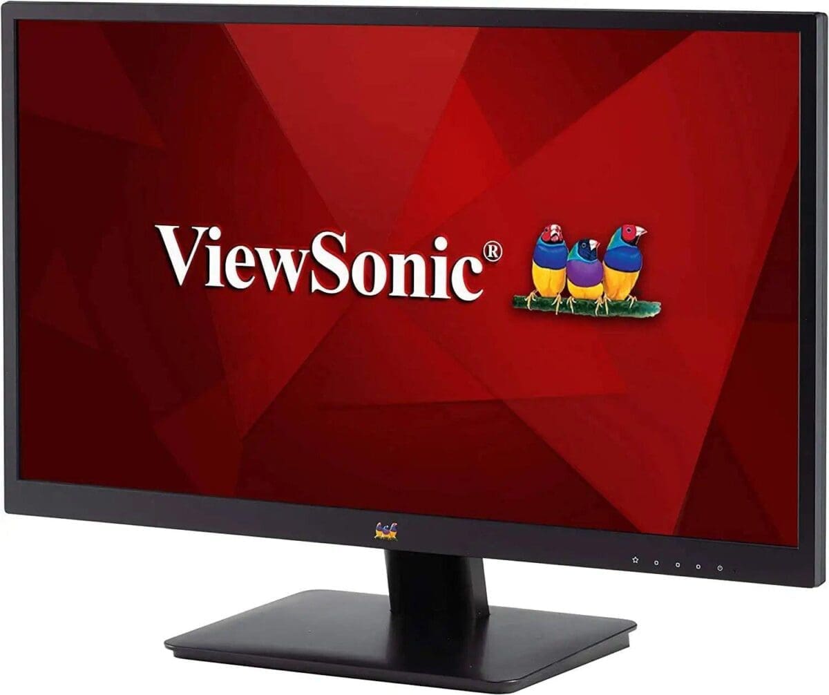 ViewSonic Home and Office Monitor | SuperClear IPS tech|Narrow bezel| Dual Speakers | VESA Mountable – 27 Inch (VA2710-MH)