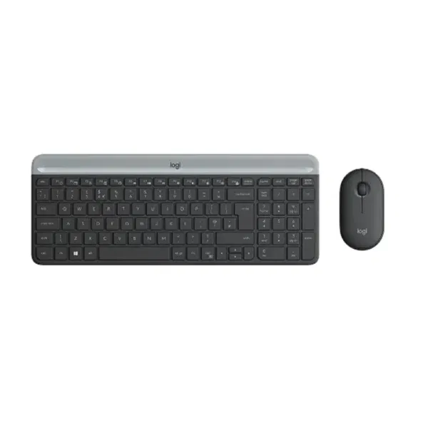 Logitech MK470 Slim | Wireless Keyboard & Mouse Black