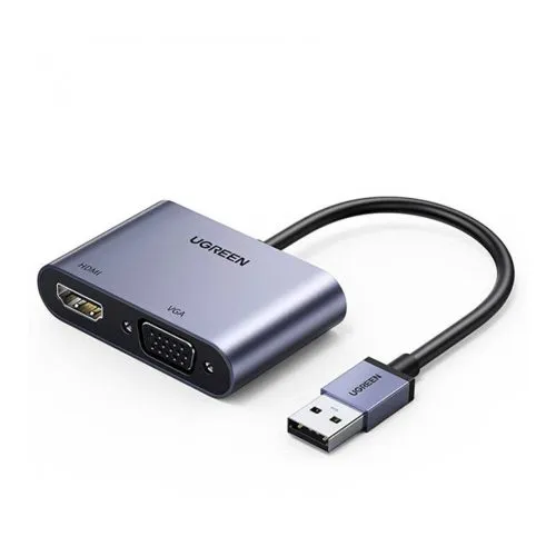 UGREEN USB 3.0 to HDMI + VGA Converter (20518)