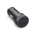 Mophie Dual USB-C 40W PD Car Charger